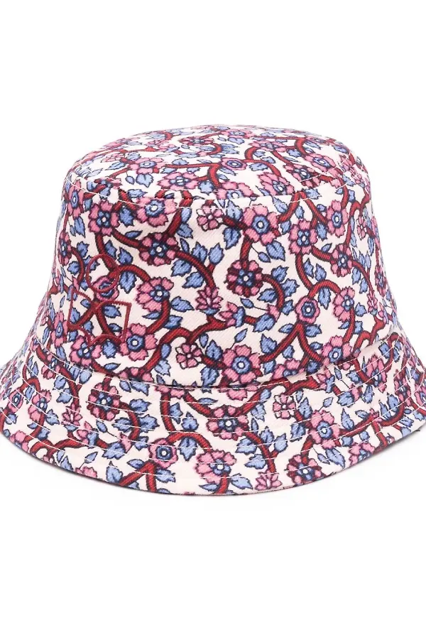 ISABEL MARANT blommig fiskehatt - Rosa
