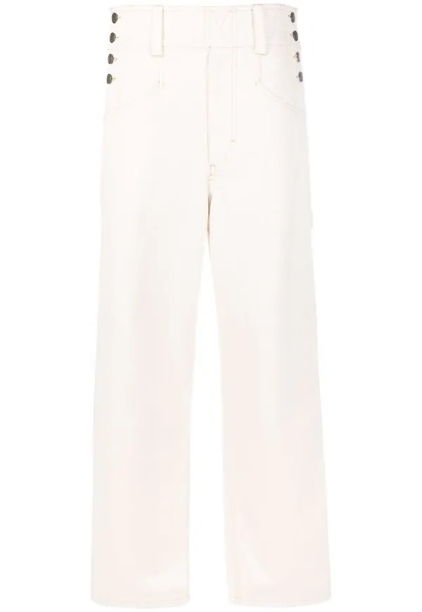 Isabel Marant Myler wide leg-jeans - Neutral
