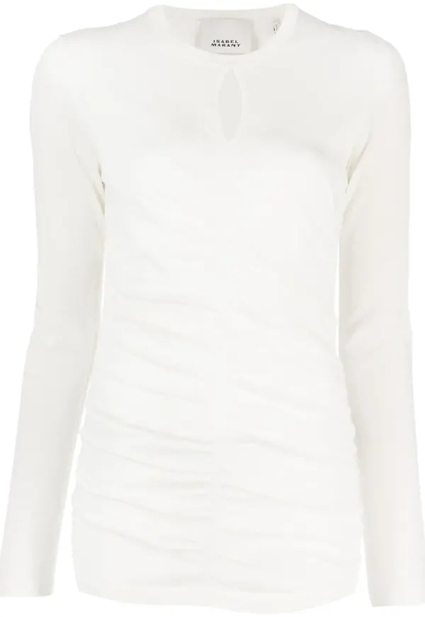 ISABEL MARANT Posy tröja - Vit