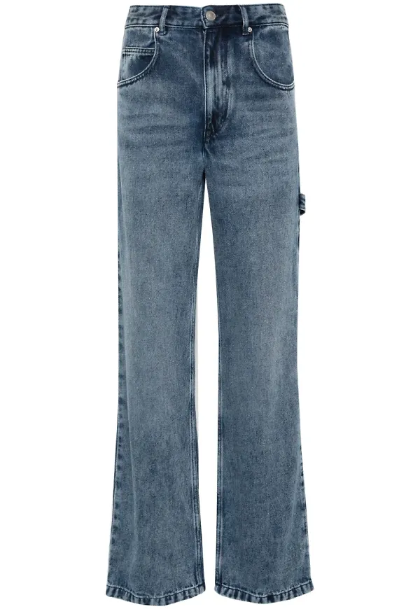 ISABEL MARANT straight-jeans - Blå