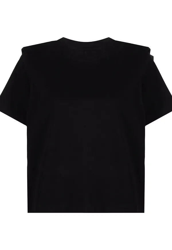 Isabel Marant Zelito plisserad t-shirt - Svart