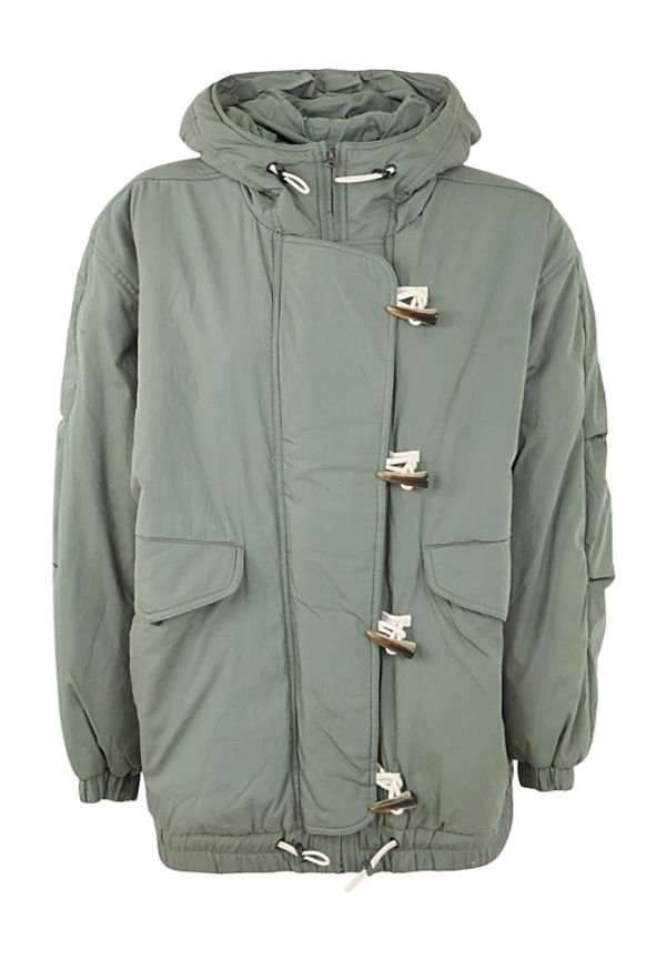 Isabel Marant Étoile - Vindjackor - Grön - Dam - Storlek: S,Xs