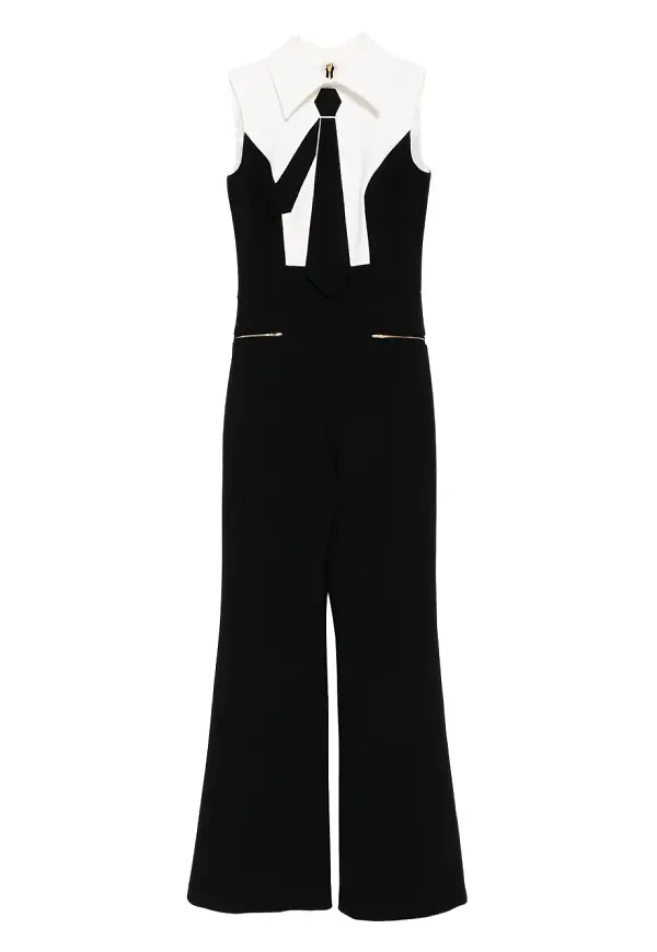 Isabel Sanchis ärmlös jumpsuit - Svart