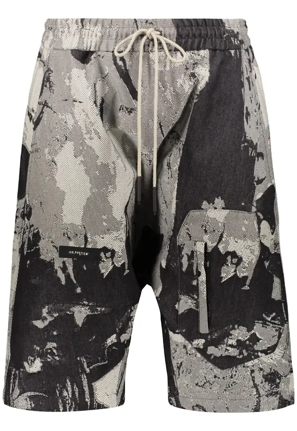 ISO.POETISM bomullsshorts - Svart
