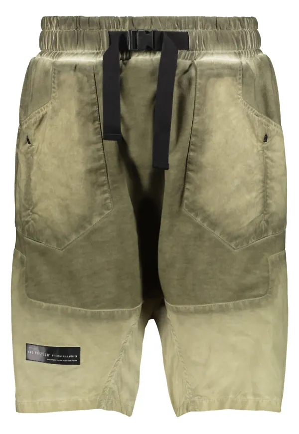 ISO.POETISM shorts med panel - Grön