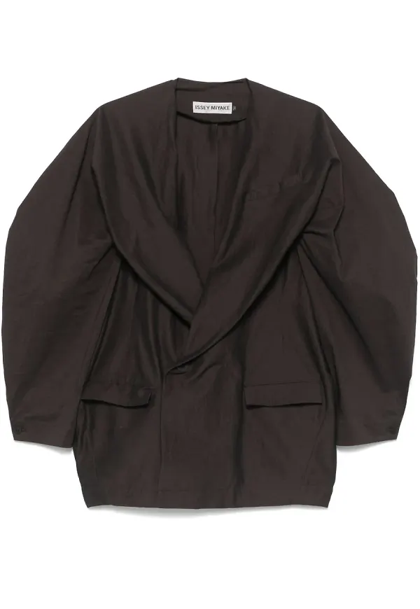 Issey Miyake Ample jacka - Brun