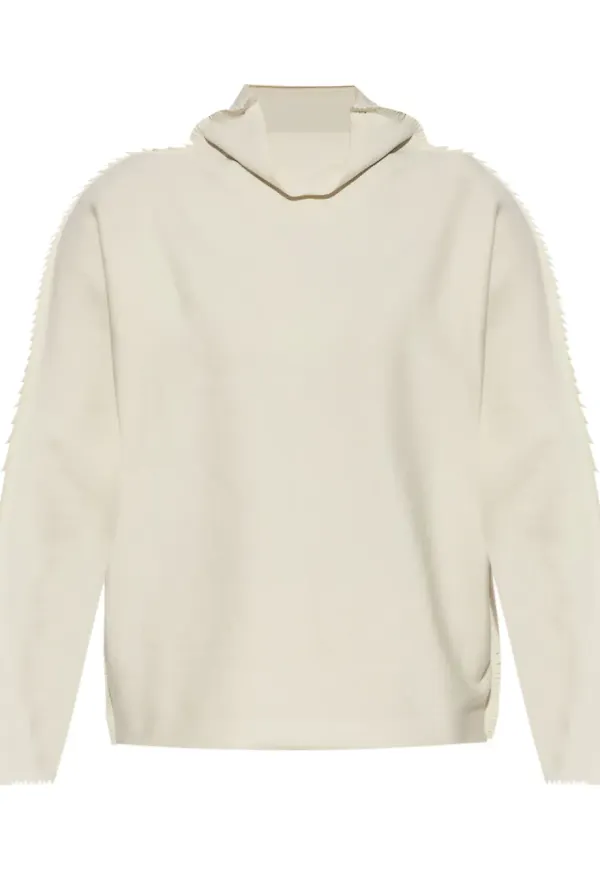 Issey Miyake tröja med rullkrage - Neutral