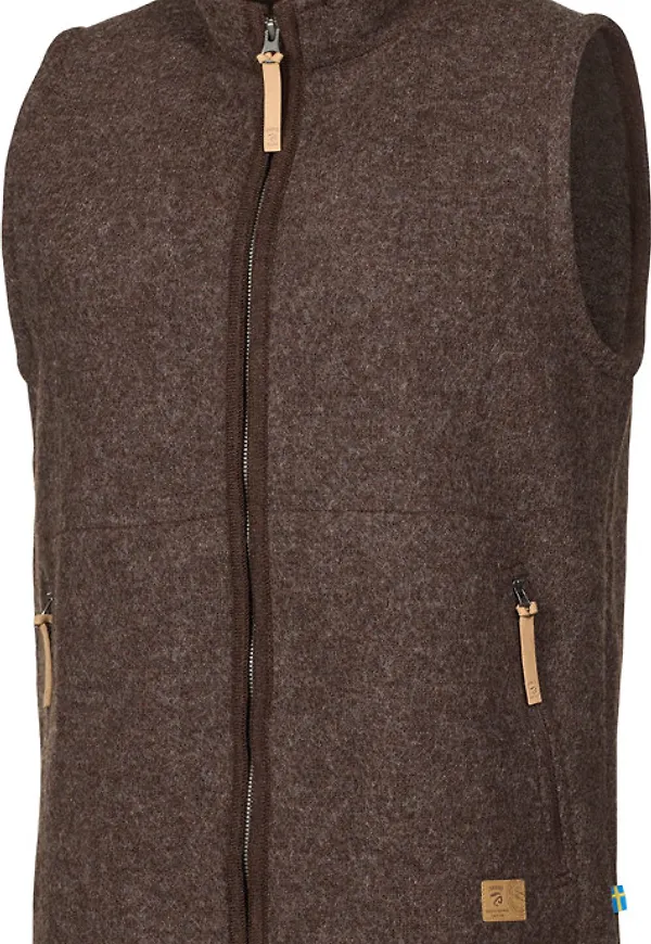 Ivanhoe Men's NLS Barley Vest Chocolate