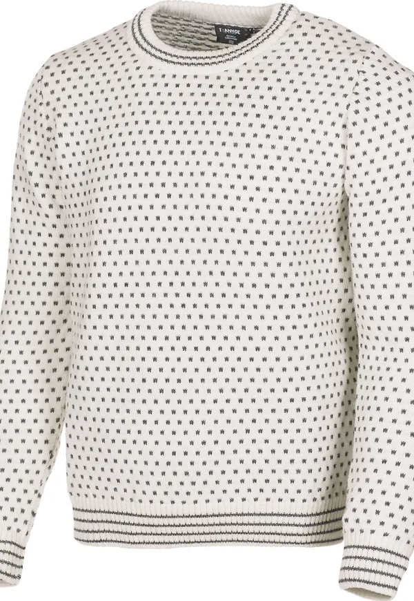 Ivanhoe Men's Sverre Crewneck Off White