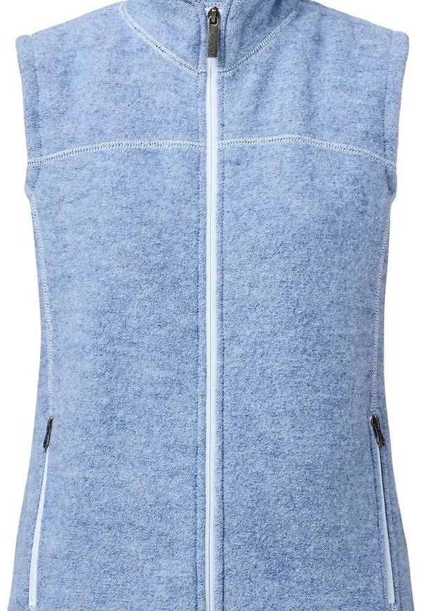 Ivanhoe Women's Beata Vest Faded Denim