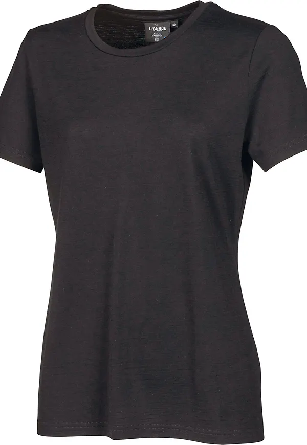 Ivanhoe Women's Underwool Cilla T-Shirt Black