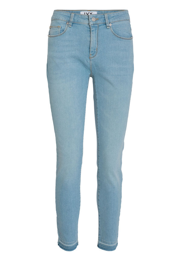IVY Copenhagen - Skinny Jeans - Blå - Dam - Storlek: W29 L32,W32 L32,W28 L30,W30 L30,W31 L32,W25 L30,W28 L32,W31 L30,W30 L32,W32 L30,W25 L32,W29 L30,W27 L30,W27 L32,W26 L32