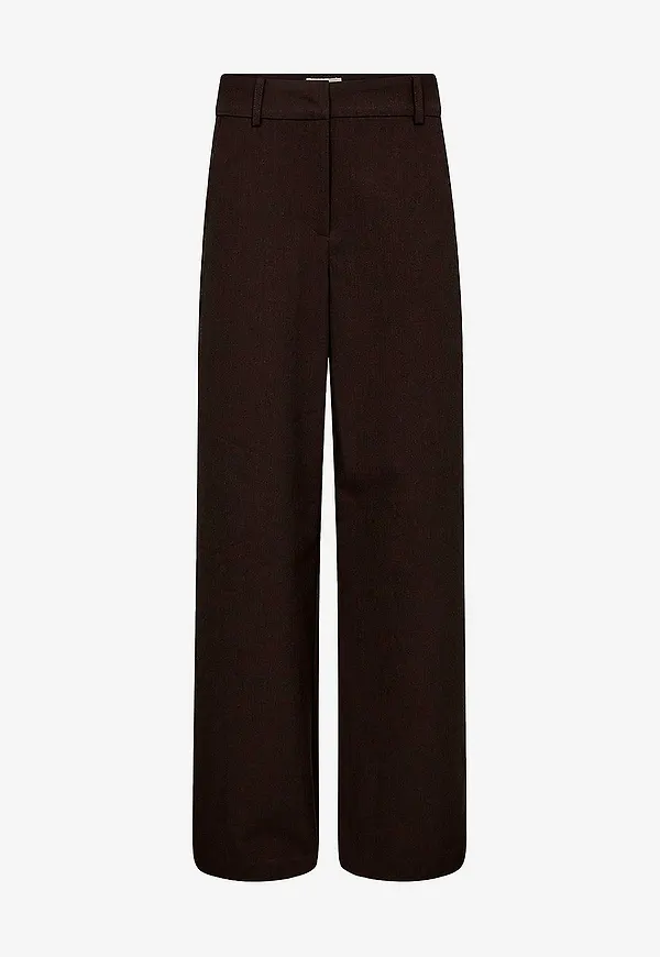 IVY Copenhagen - Byxor IVY-Andrea Wide Pant - Brun