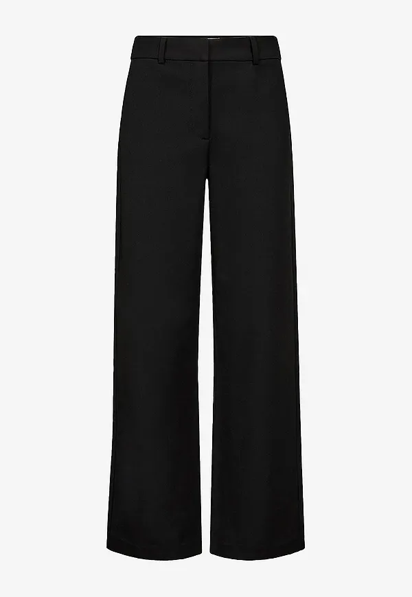 IVY Copenhagen - Byxor IVY-Andrea Wide Pant - Svart
