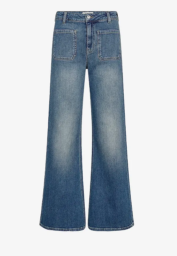 IVY Copenhagen - Jeans Ivy-Abigail 70´s Wash Turin - Blå