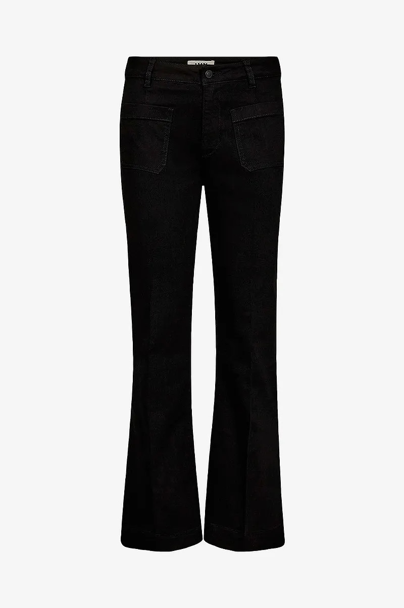 IVY Copenhagen - Jeans IVY-Ann Charlotte Wash Black Penny Lane - Svart