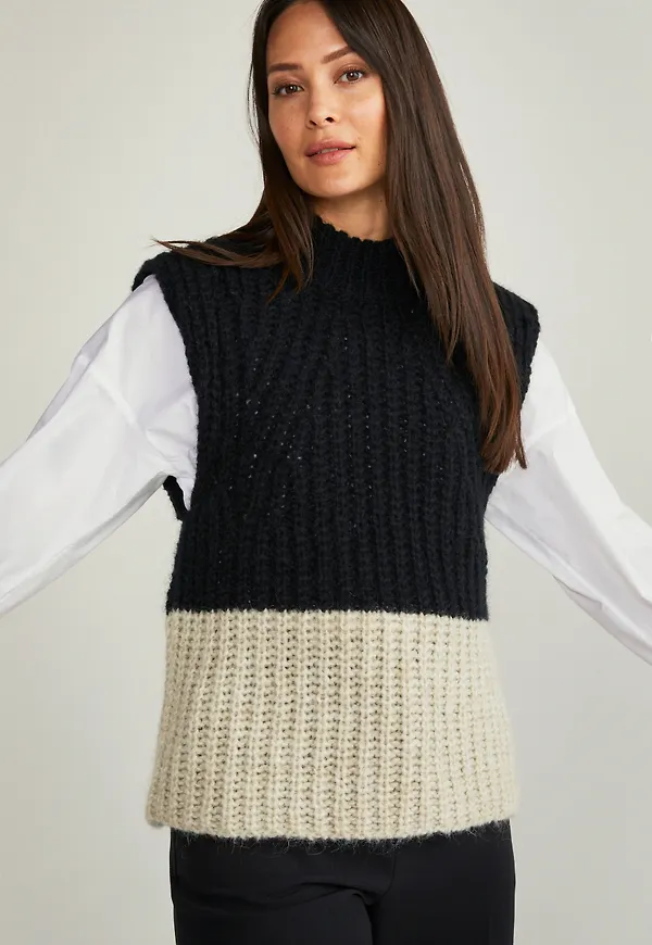Ivy knit vest
