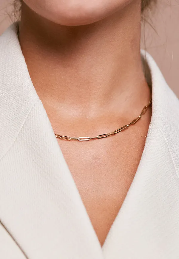 Ivy necklace gold