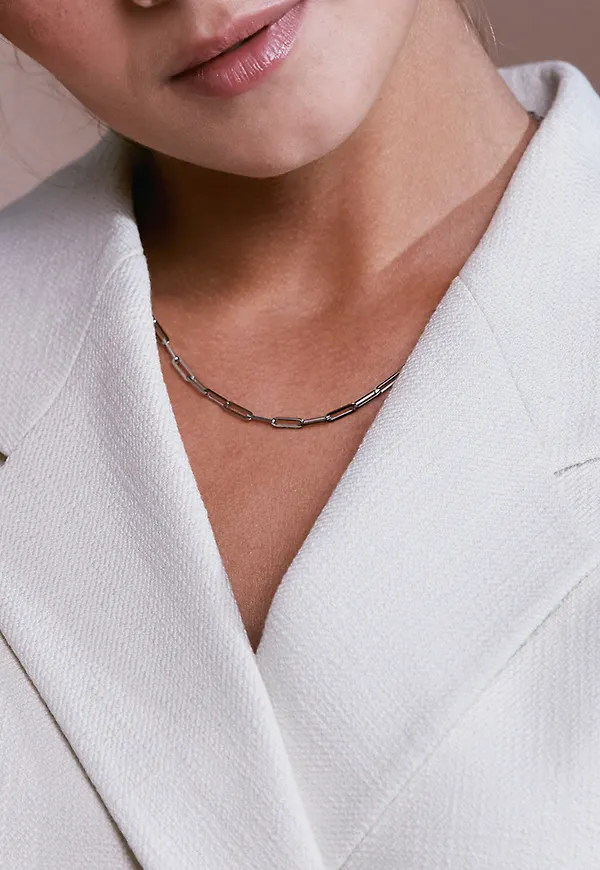 Ivy necklace steel