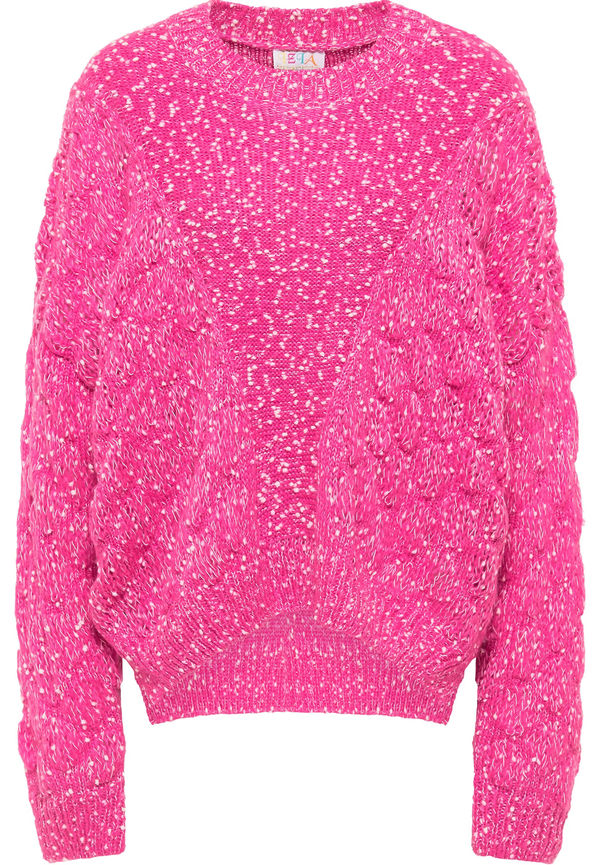 IZIA Maxitröja rosa / vit