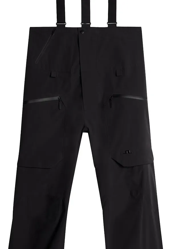 J.Lindeberg Women's Sky Pro Shell Bib Pant Black
