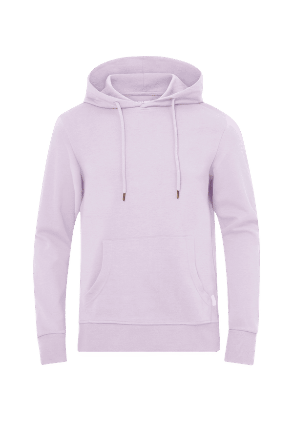 Jack & Jones - Huvtröja jjeBasic Sweat Hood Noos - Rosa - S