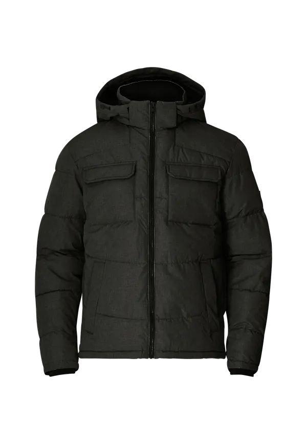 Jack & Jones - Jacka jjBrady Puffer SN - Svart - S