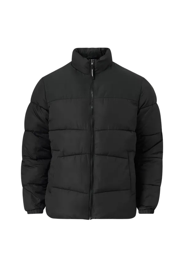 Jack & Jones - Jacka jjChili Puffer Collar SN - Svart - XL
