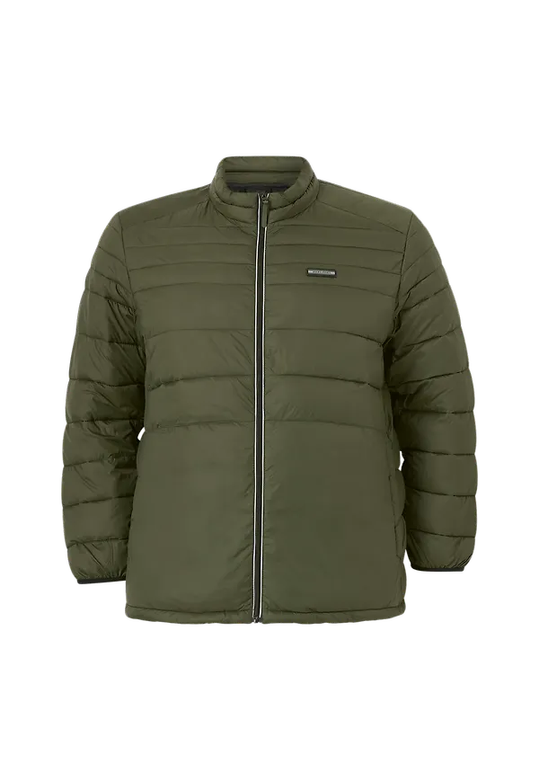 Jack & Jones - Jacka jjeAce Puffer Collar PS - Grön - 6XL