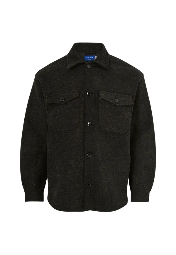 Jack & Jones - Overshirt jorOllie Overshirt LS - Svart - S