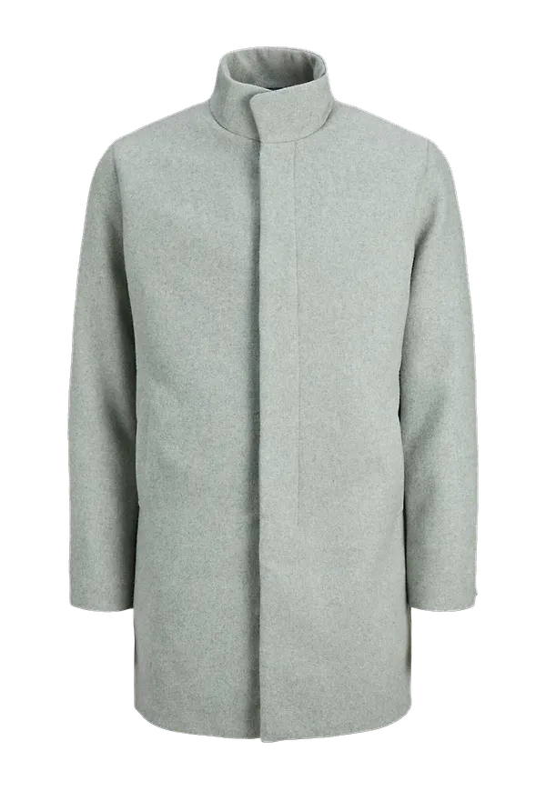 Jack & Jones - Rock jjeConnor Wool Coat - Grå - S