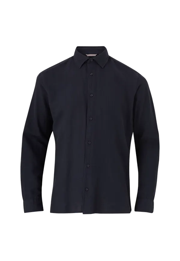 Jack & Jones - Skjorta jprLaynde Linen Shirt L/S - Blå - XL