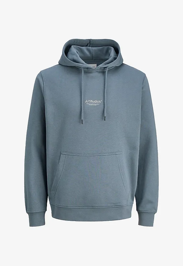 Jack & Jones - Huvtröja jjeSoho Sweat Hood - Grå