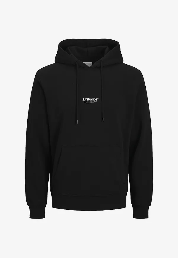 Jack & Jones - Huvtröja jjeSoho Sweat Hood - Svart