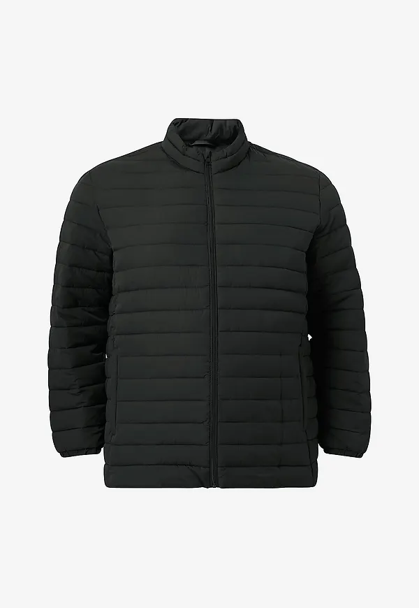 Jack & Jones - Jacka jjeRecycle Puffer Collar - Svart