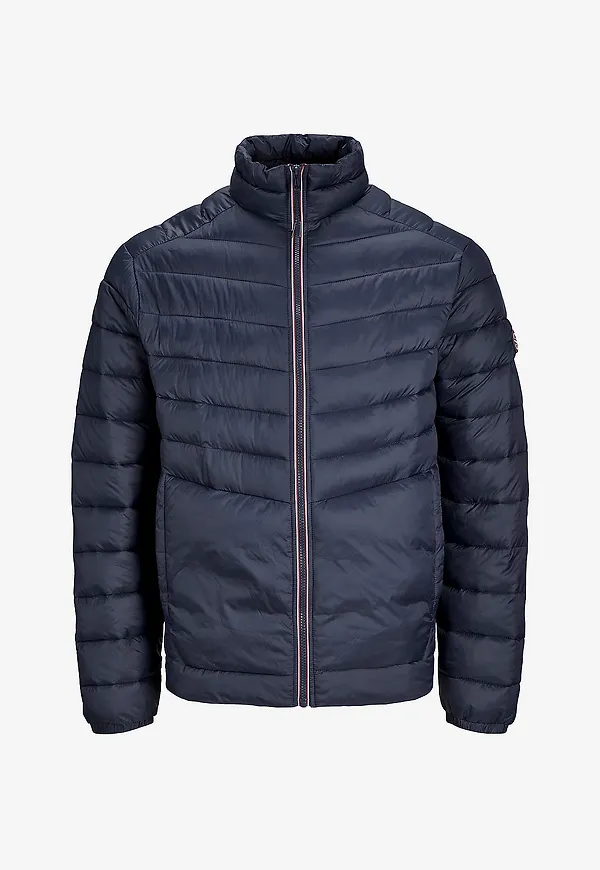 Jack & Jones - Jacka jjeSprint Puffer Collar - Blå