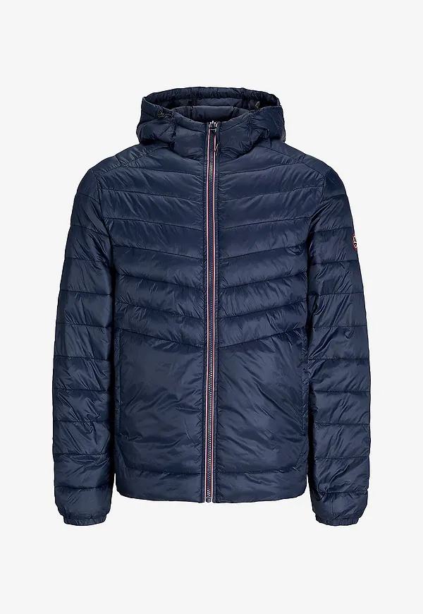 Jack & Jones - Jacka jjeSprint Puffer Hood - Blå