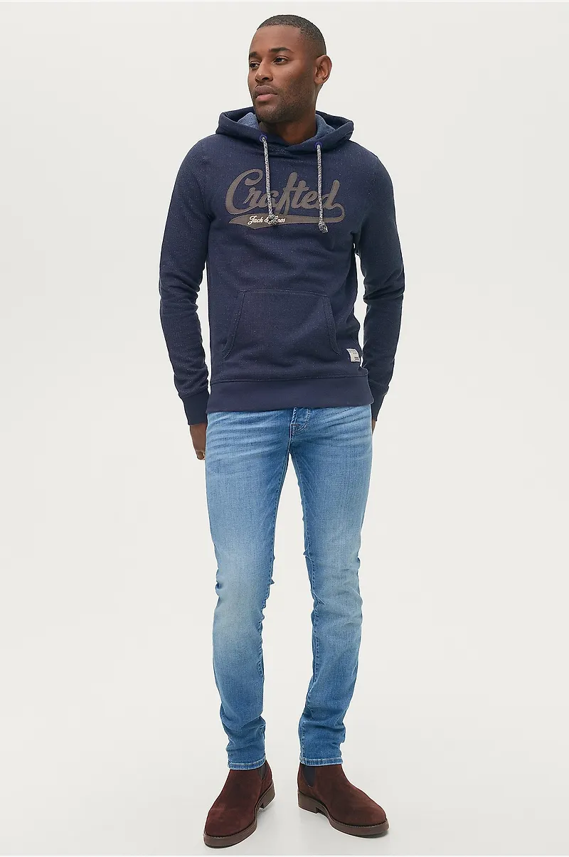 Jack & Jones - Jeans jjiGlenn jjiCon jj 357 - Blå