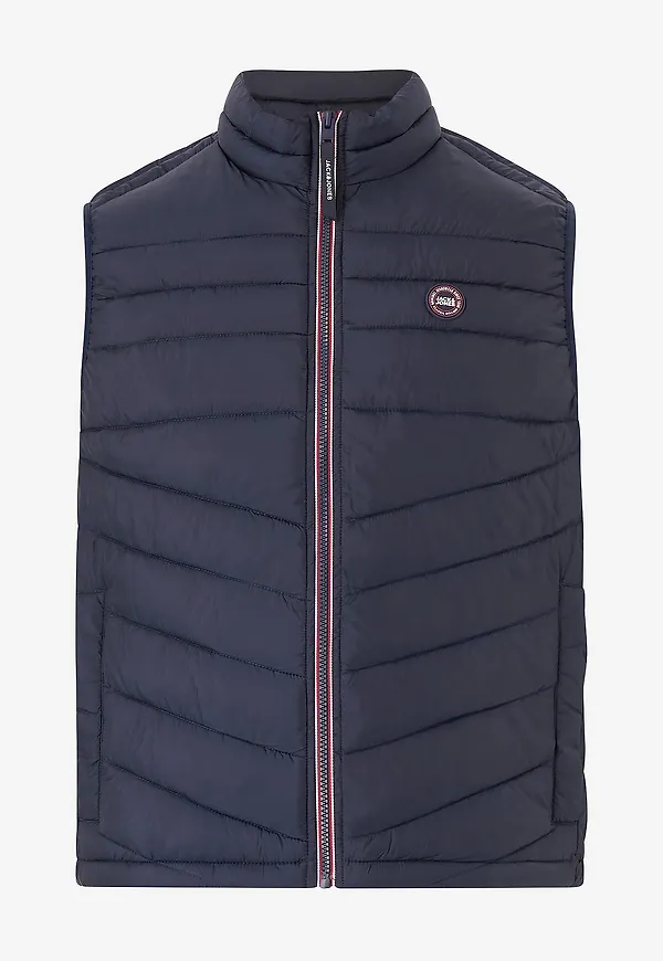 Jack & Jones - Väst jjeHero Bodywarmer Collar - Blå