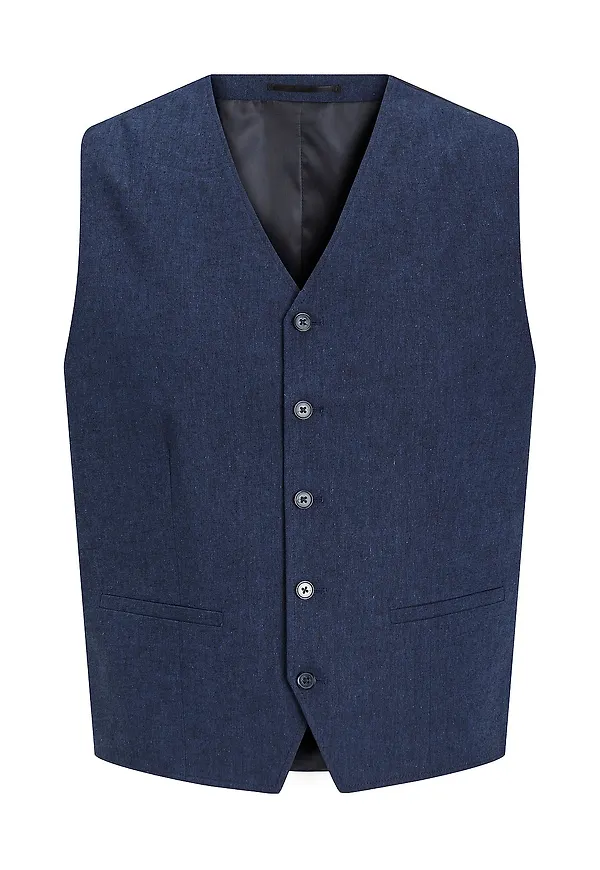 Jack & Jones - Väst jprRiviera Waistcoat - Blå