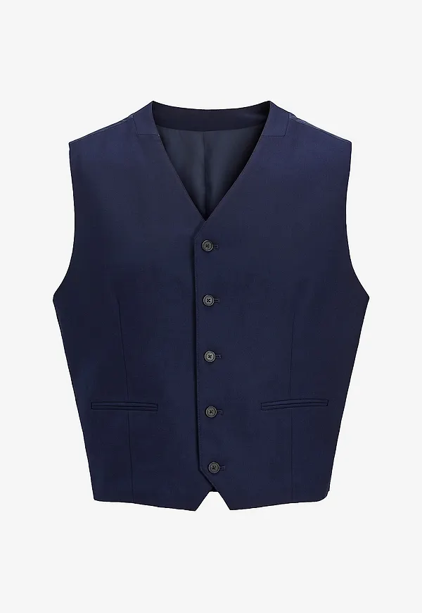Jack & Jones - Väst jprTheo Waistcoat - Blå