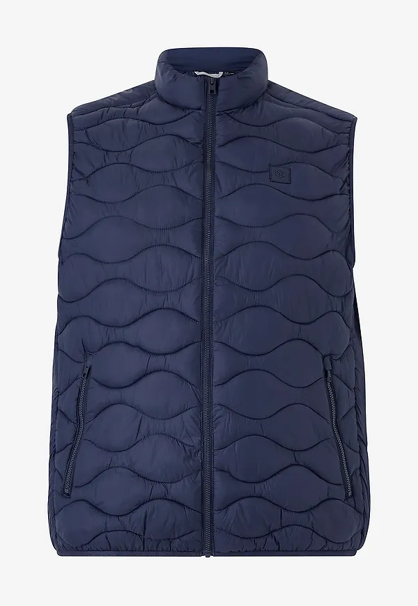 Jack & Jones Plus - Väst jprccIcebreaker Bodywarmer PS - Blå