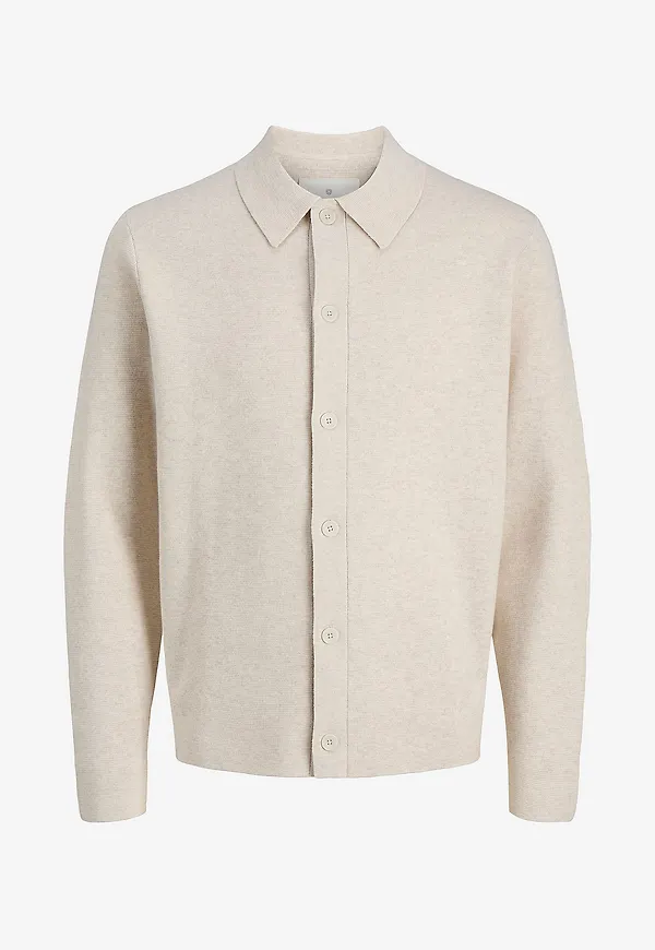 Jack & Jones - Cardigan jprBlamilano Spring Knit - Natur