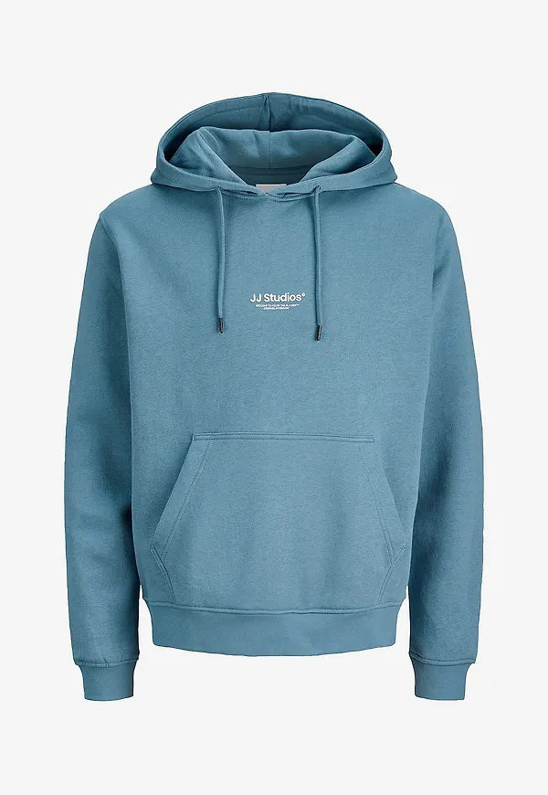 Jack & Jones - Huvtröja jjeSoho Sweat Hood - Blå