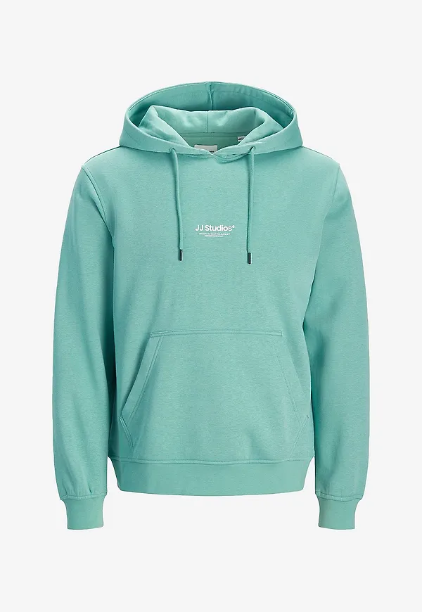 Jack & Jones - Huvtröja jjeSoho Sweat Hood - Blå