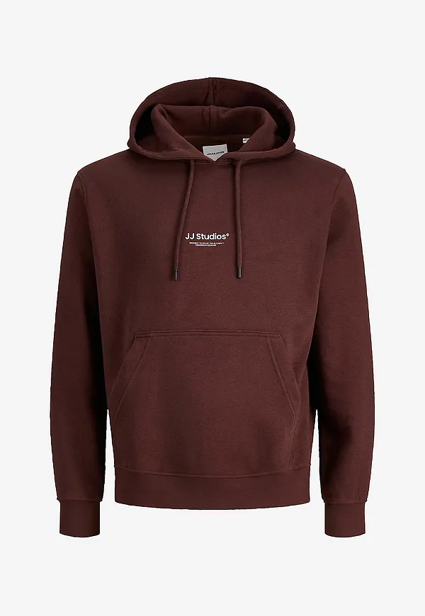 Jack & Jones - Huvtröja jjeSoho Sweat Hood - Röd