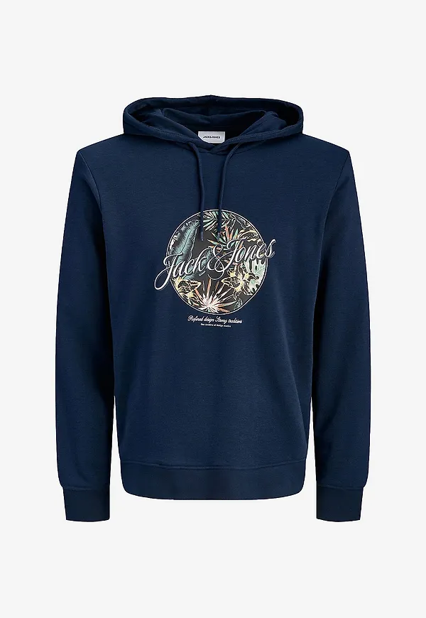 Jack & Jones - Huvtröja jjHonolulu Shape Sweat - Blå