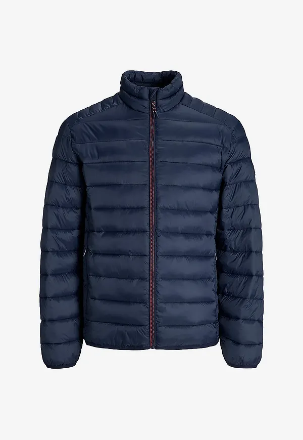 Jack & Jones - Jacka jjeBradley Light Puffer Collar Noos - Blå