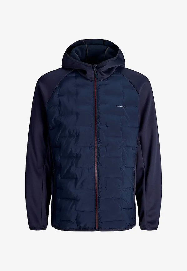 Jack & Jones - Jacka jjePerfect Hybrid - Blå