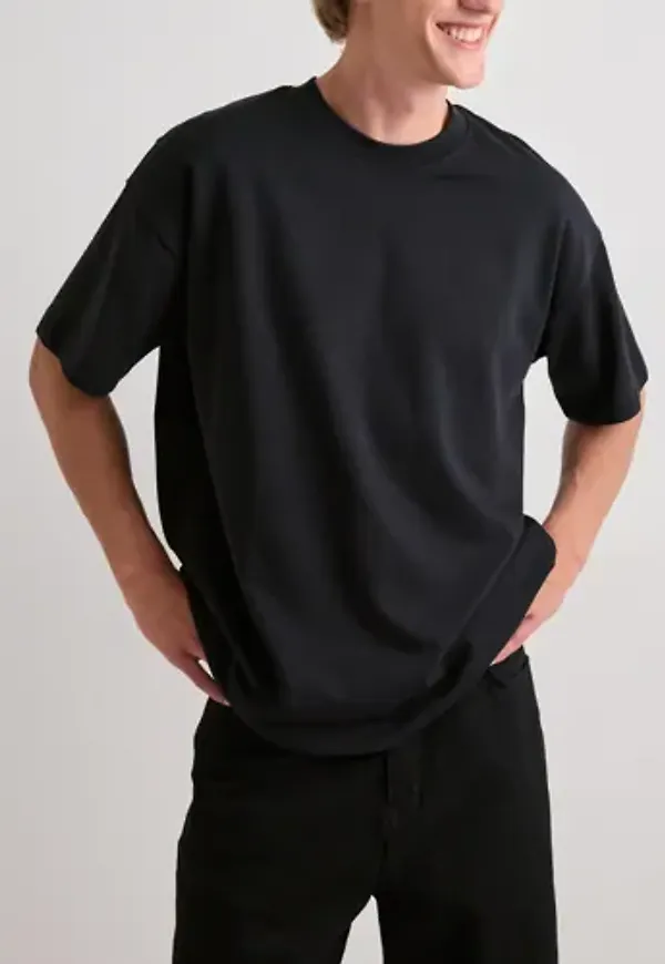 Jack & Jones Jjebarron Tee Ss O-Neck Noos Kortärmade t-shirts Svart
